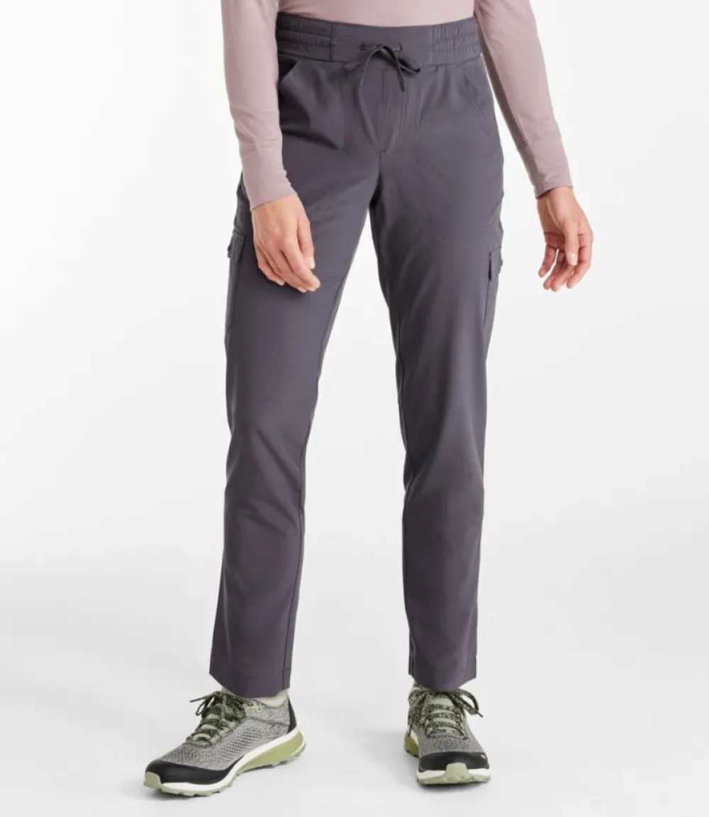 "Women's VentureStretch Cargo Trail Pants, Slim-Leg"-L.L.Bean Online