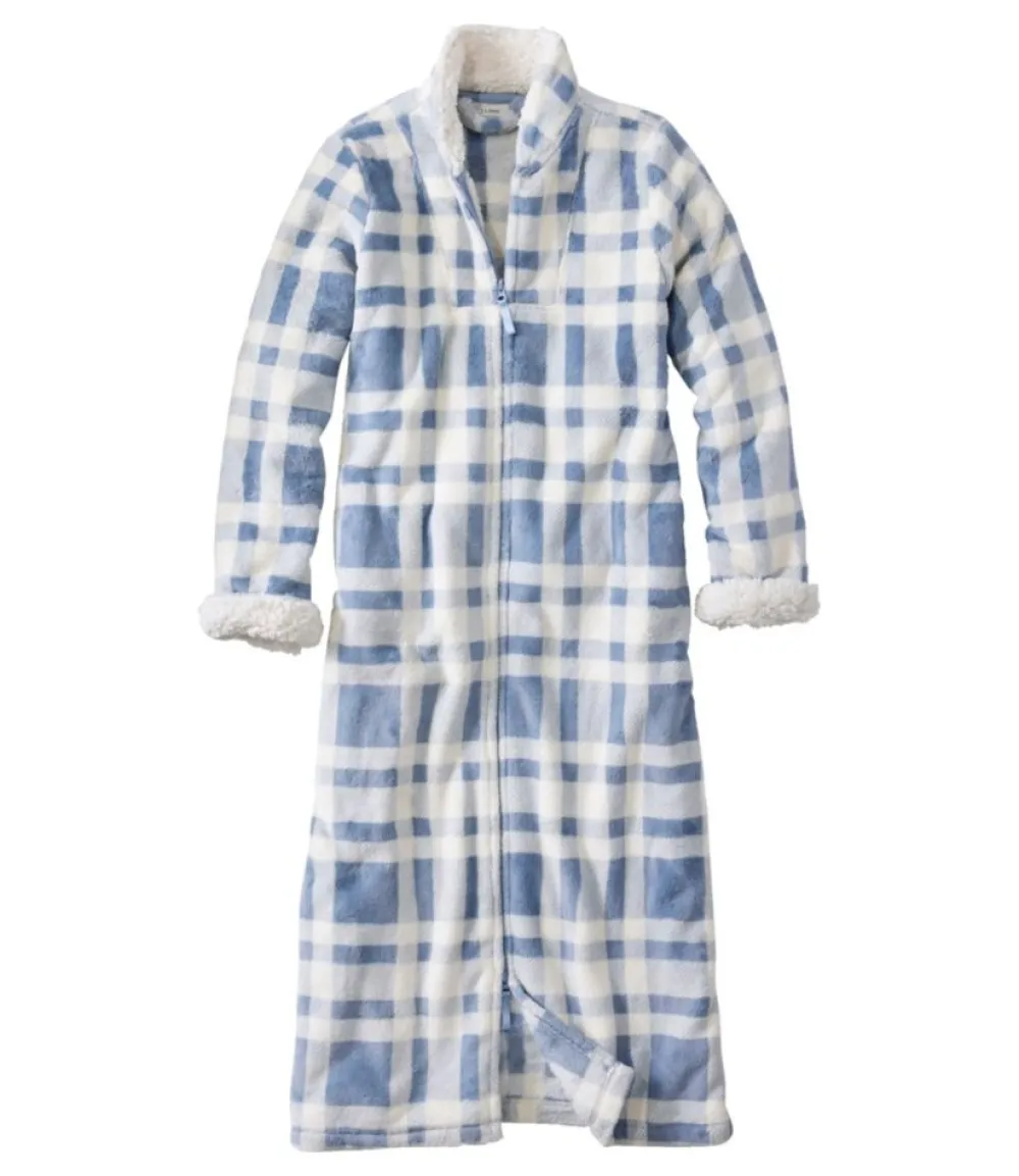 "Women's Wicked Plush Robe, Full-Zip"-L.L.Bean Discount