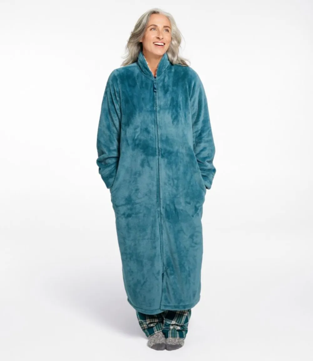 "Women's Wicked Plush Robe, Full-Zip"-L.L.Bean Discount