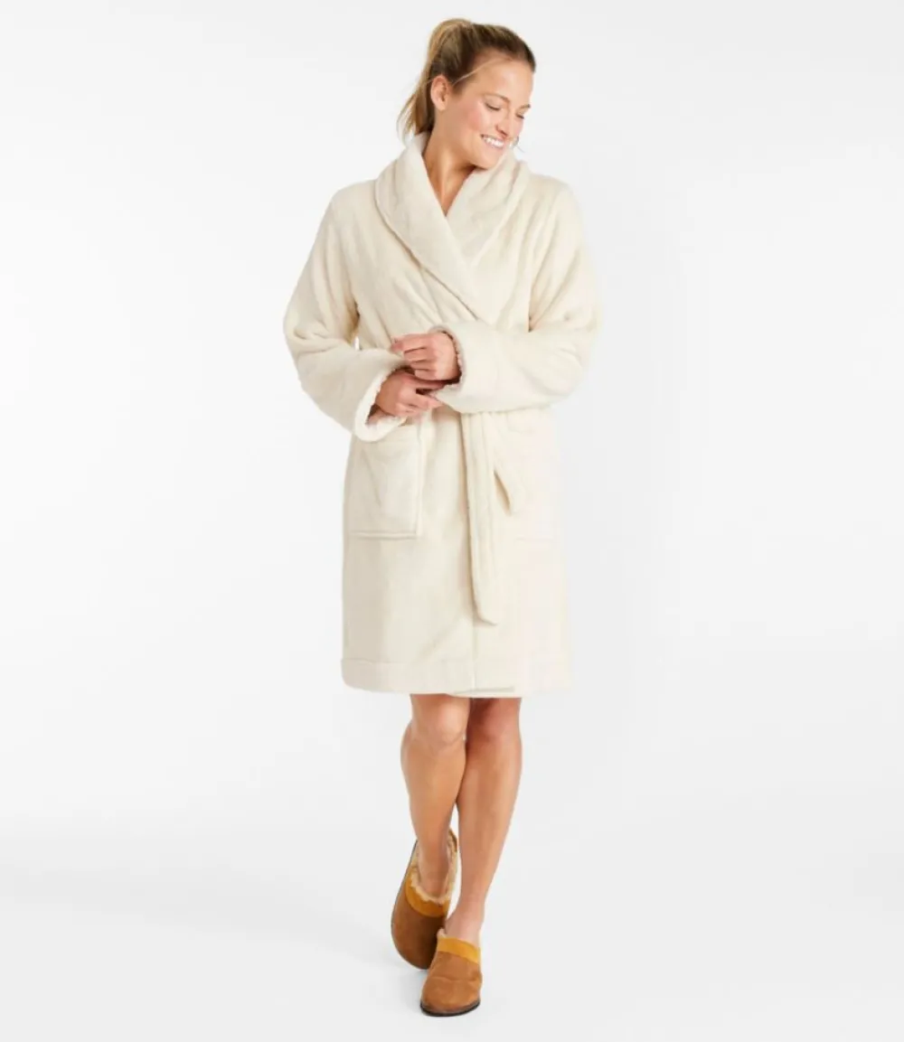 "Women's Wicked Plush Robe, Mid-Length"-L.L.Bean Cheap