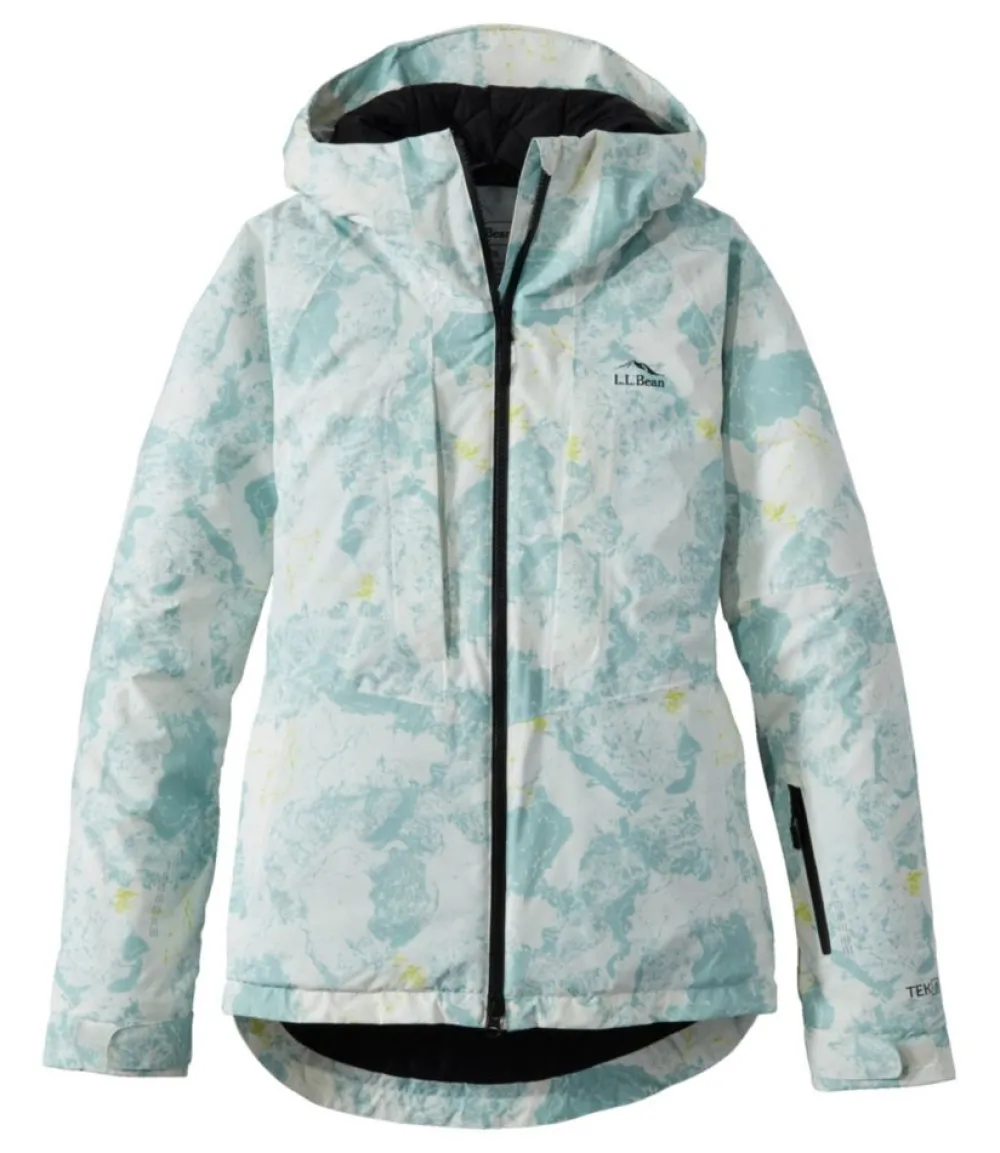 "Women's Wildcat Waterproof Ski Jacket, Print"-L.L.Bean New