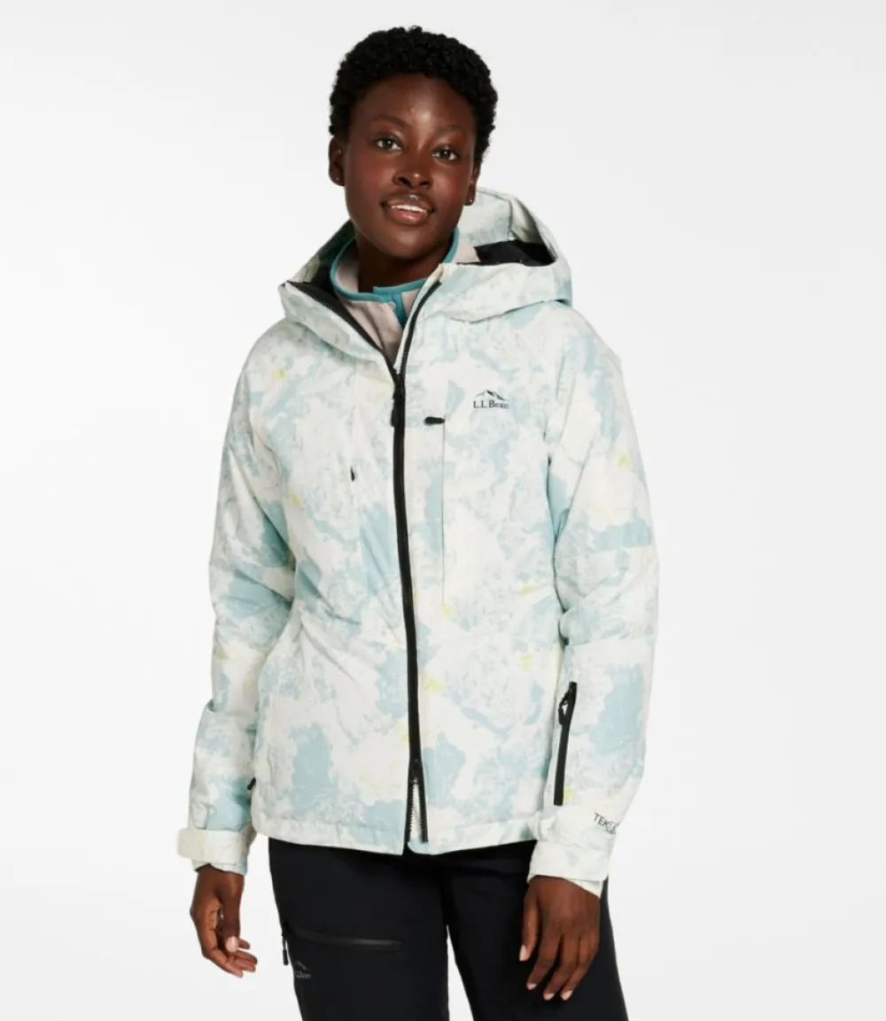 "Women's Wildcat Waterproof Ski Jacket, Print"-L.L.Bean New