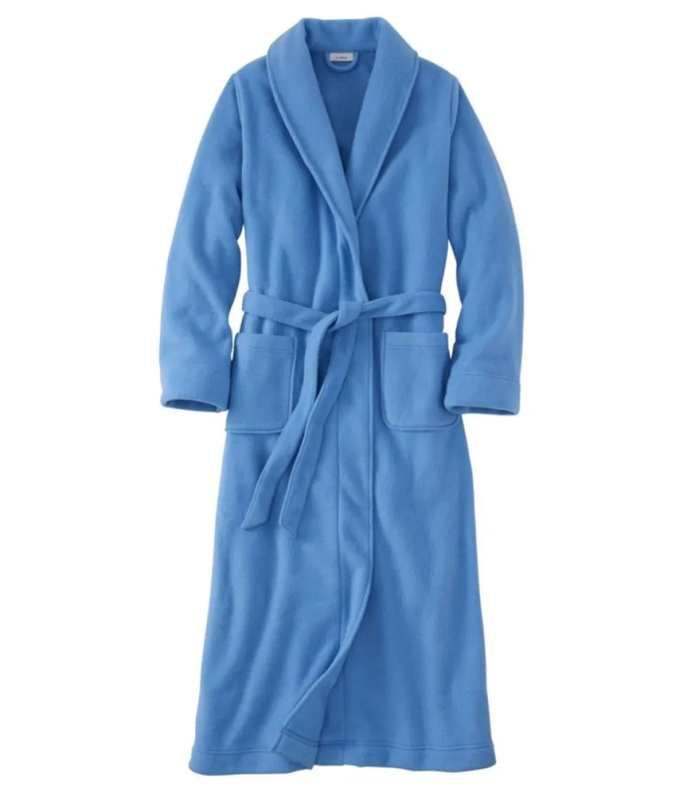 "Women's Winter Fleece Robe, Wrap-Front"-L.L.Bean Store