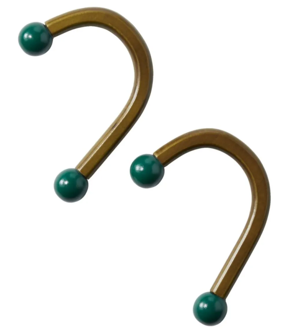 "Wooden Stocking Hangers, Set of Two"-L.L.Bean Discount