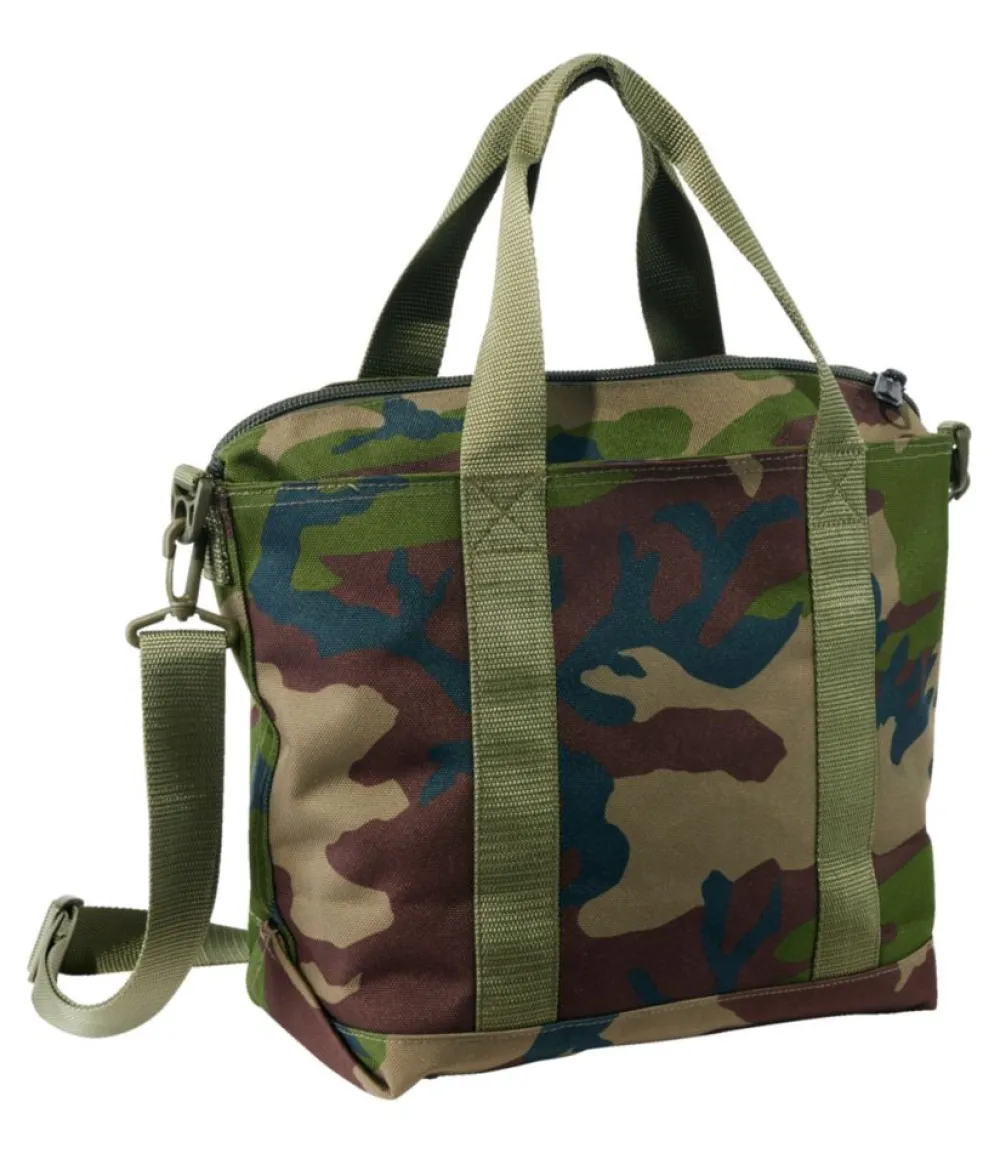 "Zip Hunter's Tote Bag With Strap, Camo"-L.L.Bean Flash Sale