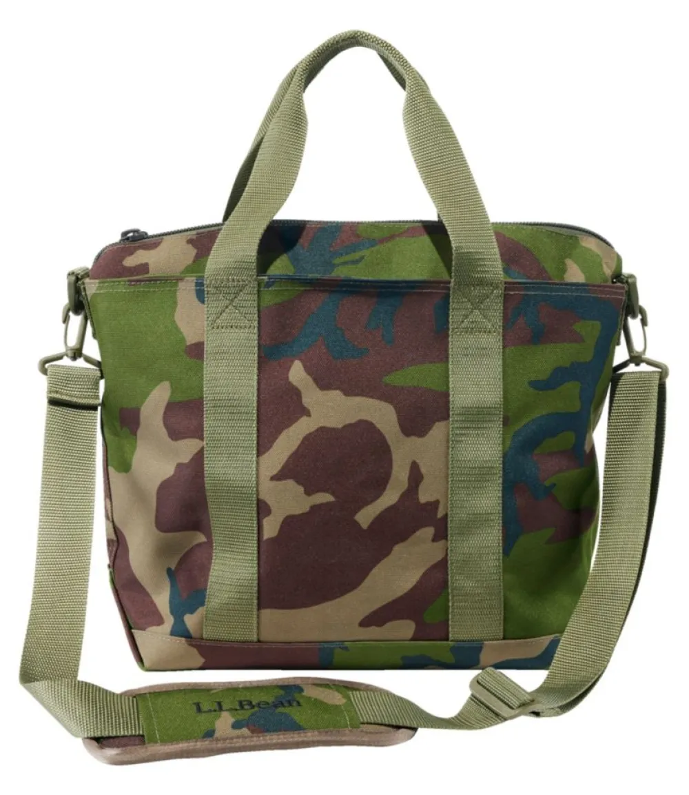 "Zip Hunter's Tote Bag With Strap, Camo"-L.L.Bean Flash Sale